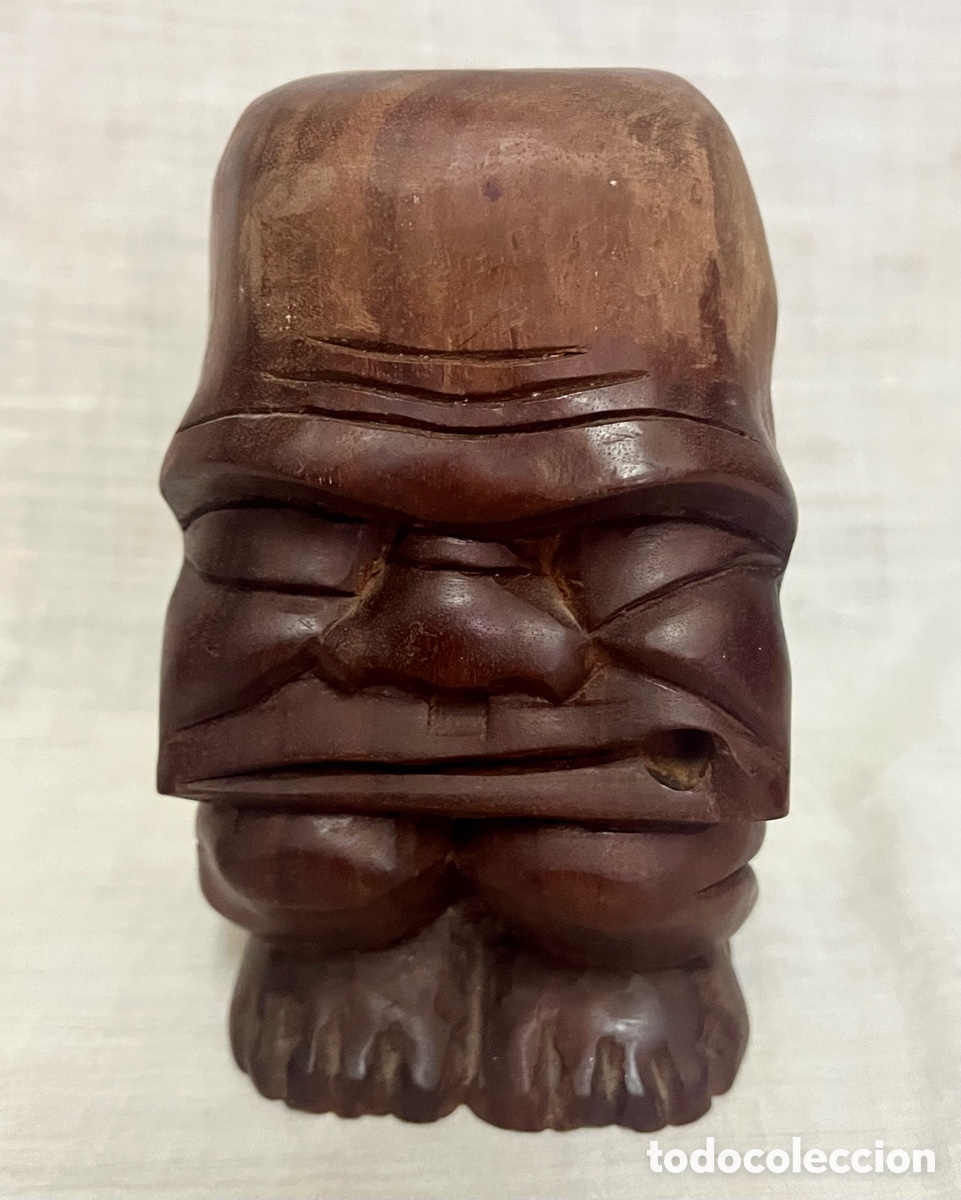 Arte: ESCULTURA DE MADERA CAOBA - Foto 7