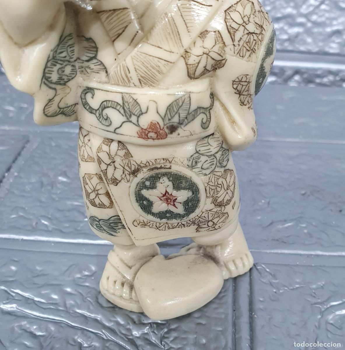 Arte: Figura china en resina - Foto 6