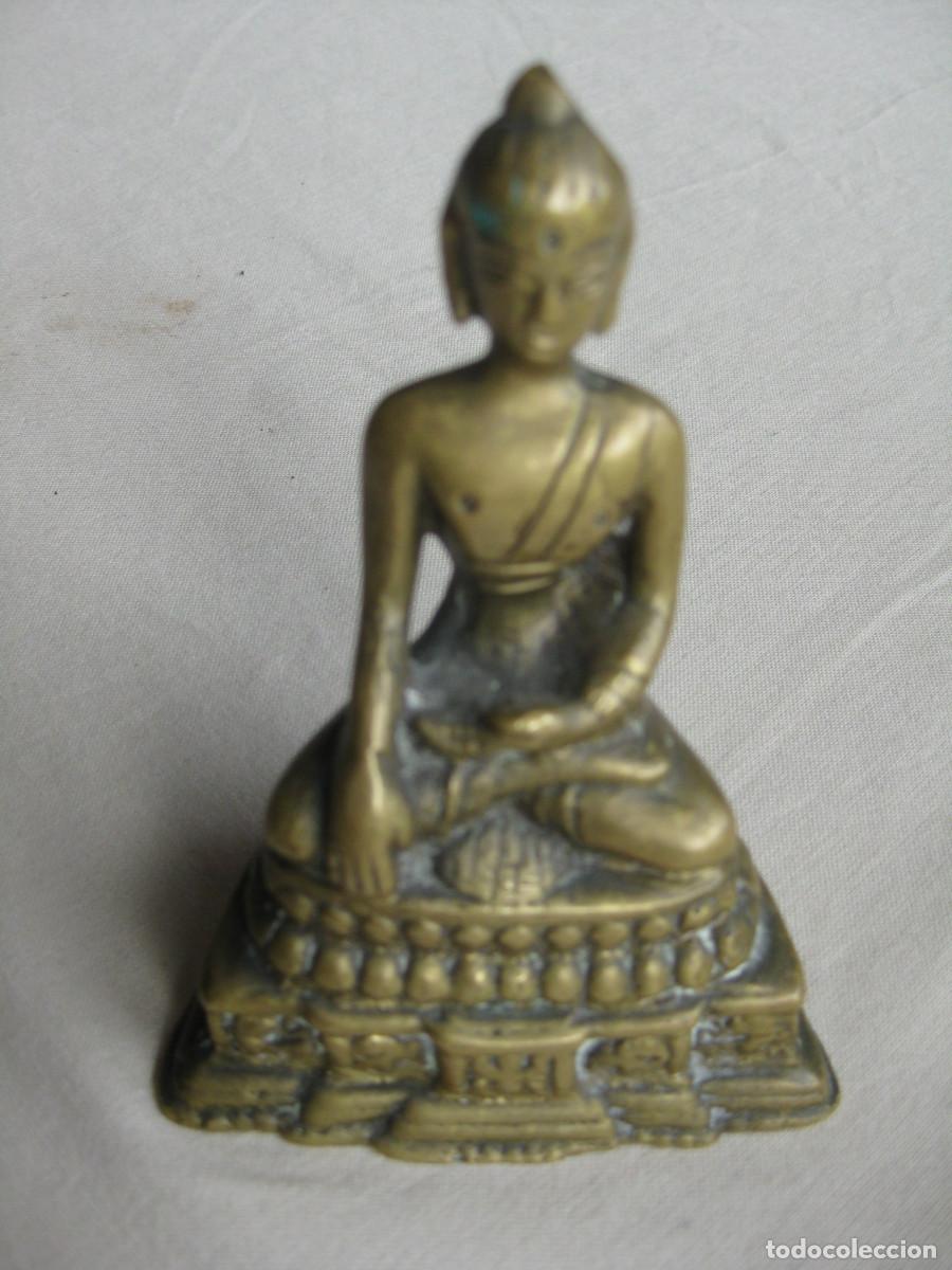 Arte: FIGURA DE BUDA EN BRONCE - Foto 2
