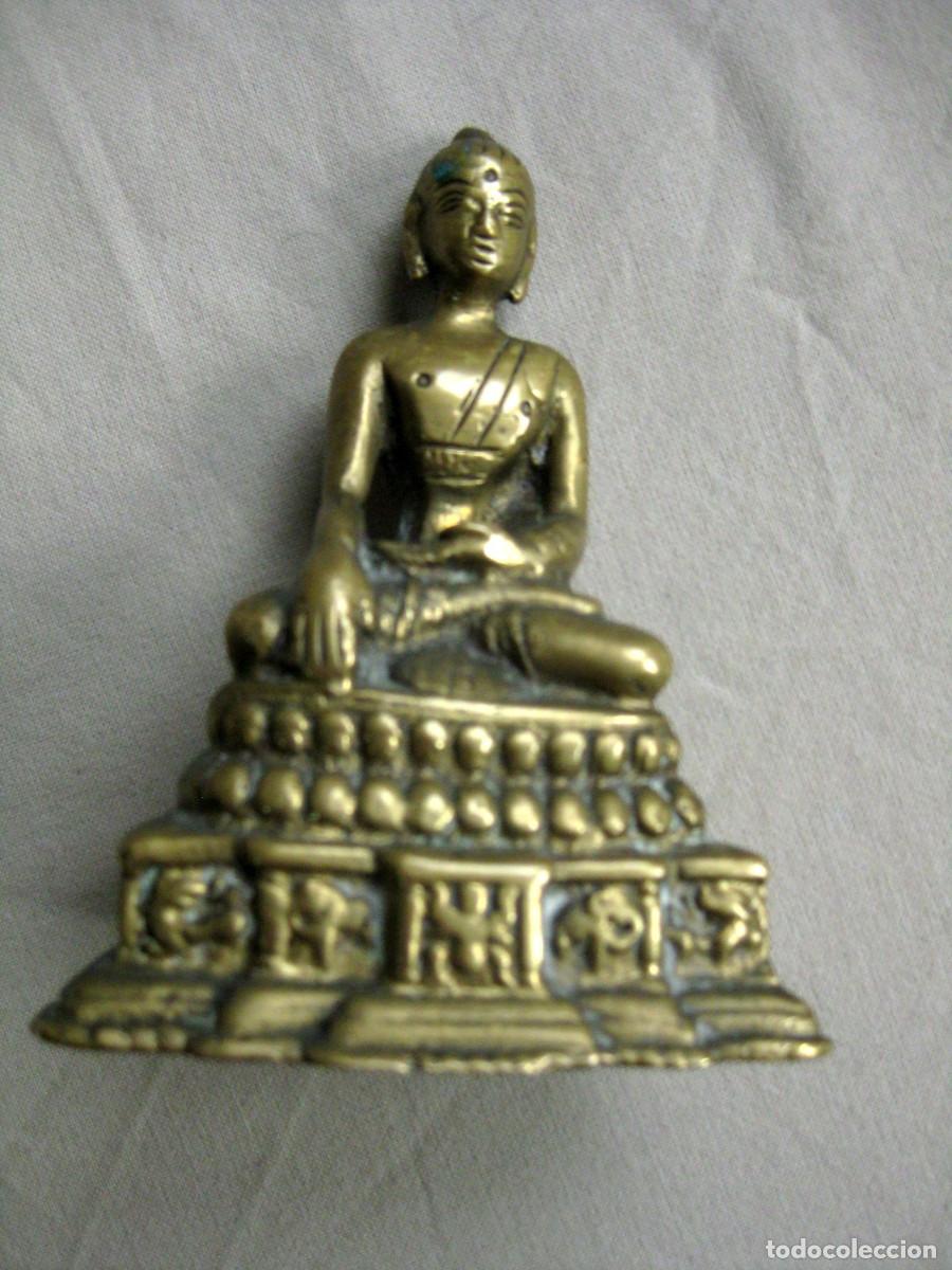 Arte: FIGURA DE BUDA EN BRONCE - Foto 3