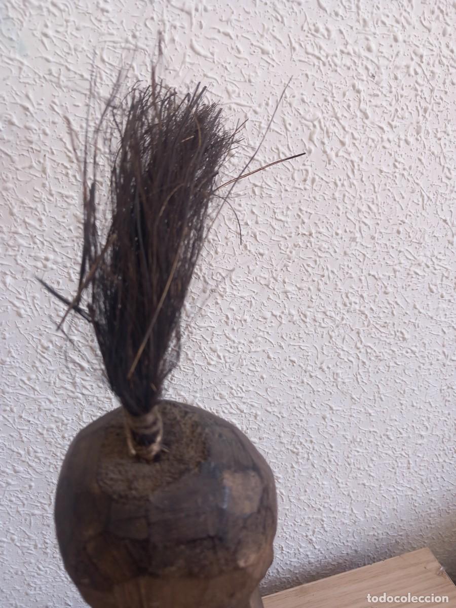 Arte: TALLA DE MADERA AFRICANA 32 CM - Foto 10
