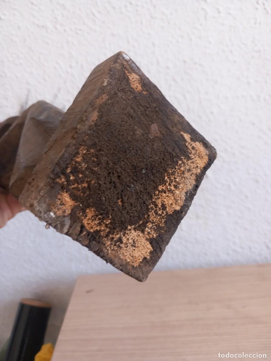 Arte: TALLA DE MADERA AFRICANA 32 CM - Foto 11