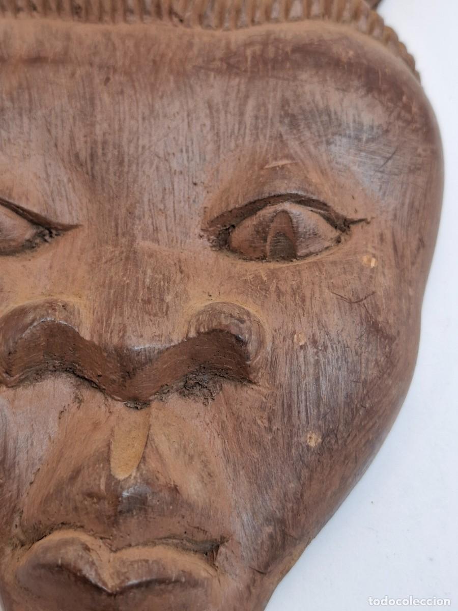 Arte: MASCARA DE MADERA AFRICANA - Foto 6