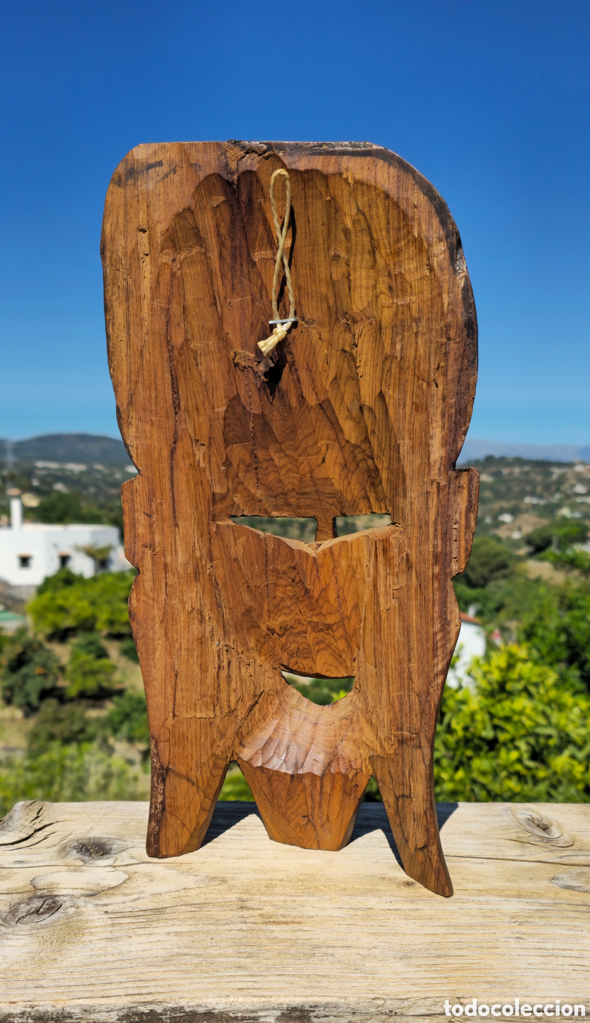 Arte: M&aacute;scara &eacute;tnica de madera - Foto 2