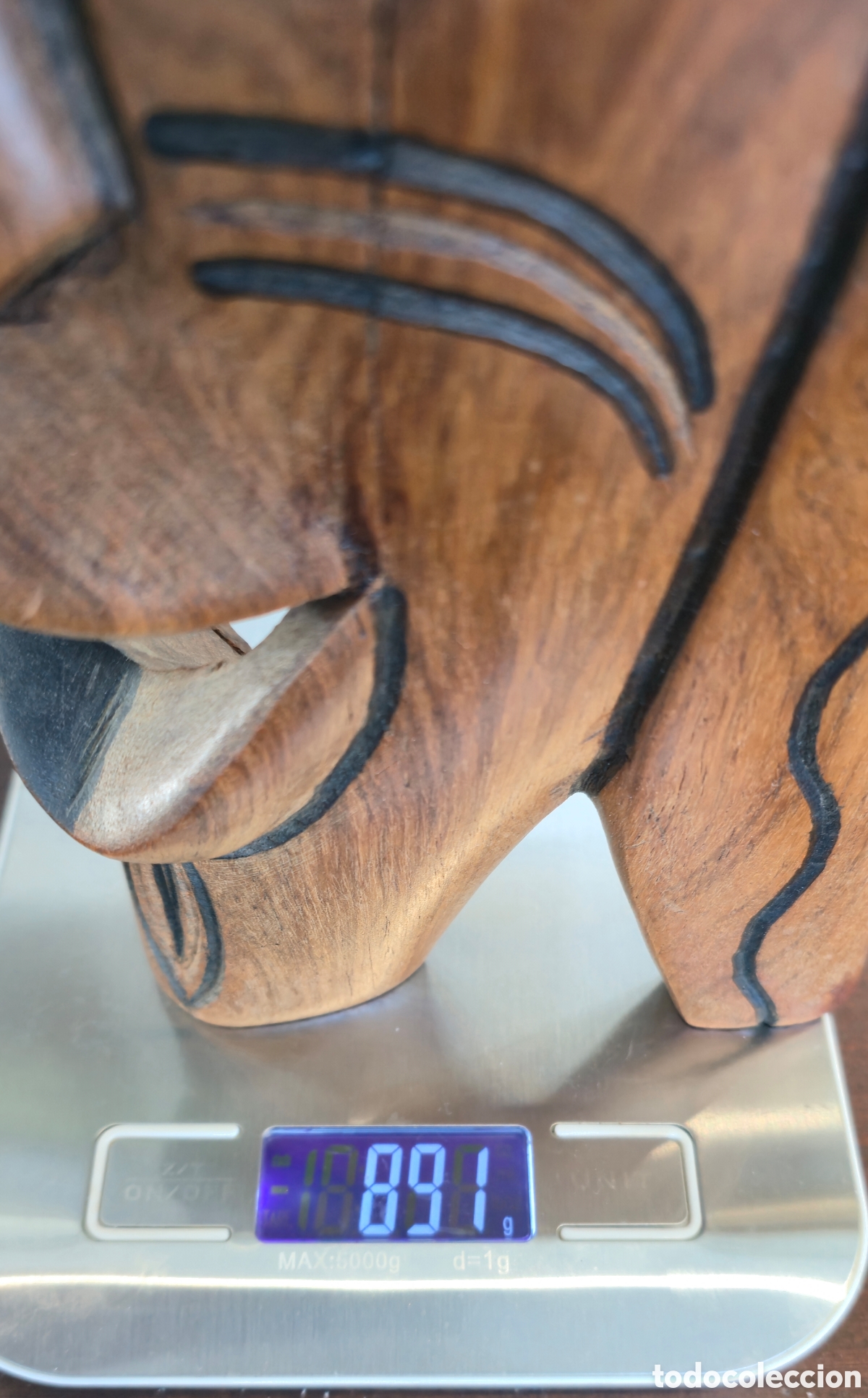 Arte: M&aacute;scara &eacute;tnica de madera - Foto 5