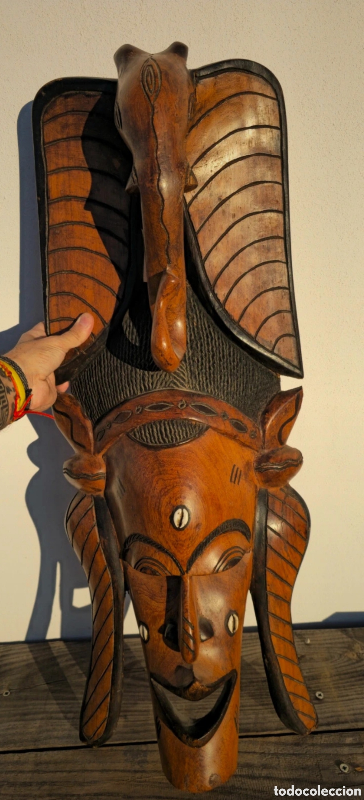 Arte: Gran m&aacute;scara &eacute;tnica. - Foto 2