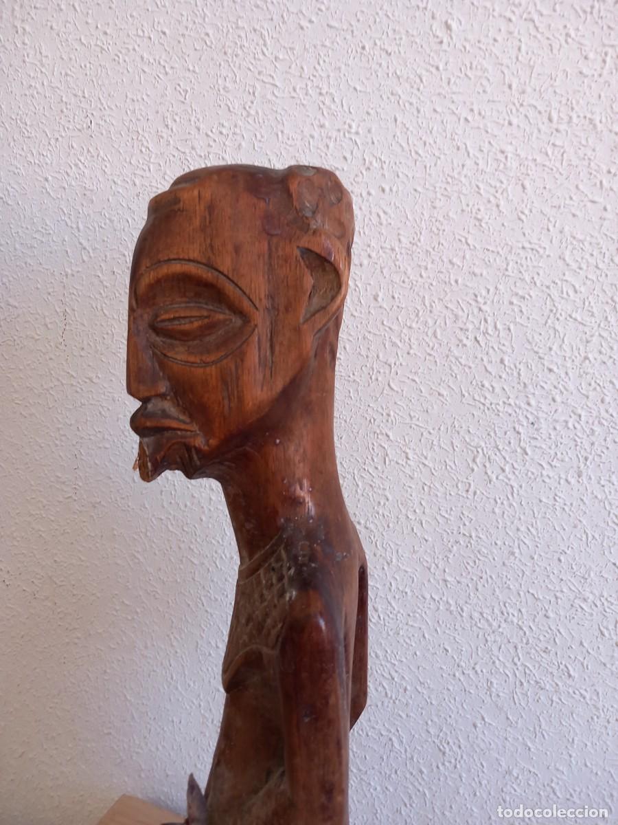 Arte: TALLA DE MADERA AFRICANA 52 CM - Foto 6