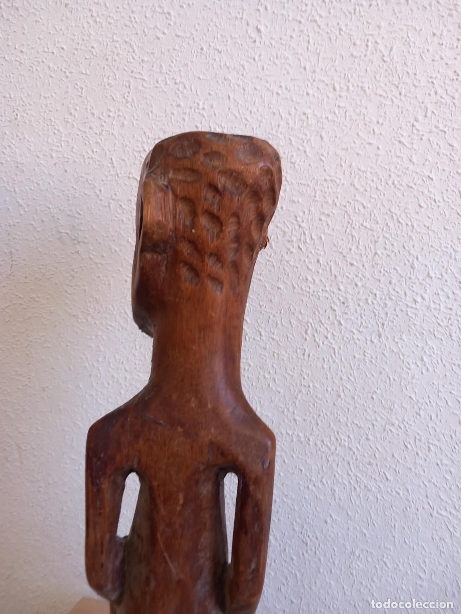 Arte: TALLA DE MADERA AFRICANA 52 CM - Foto 10