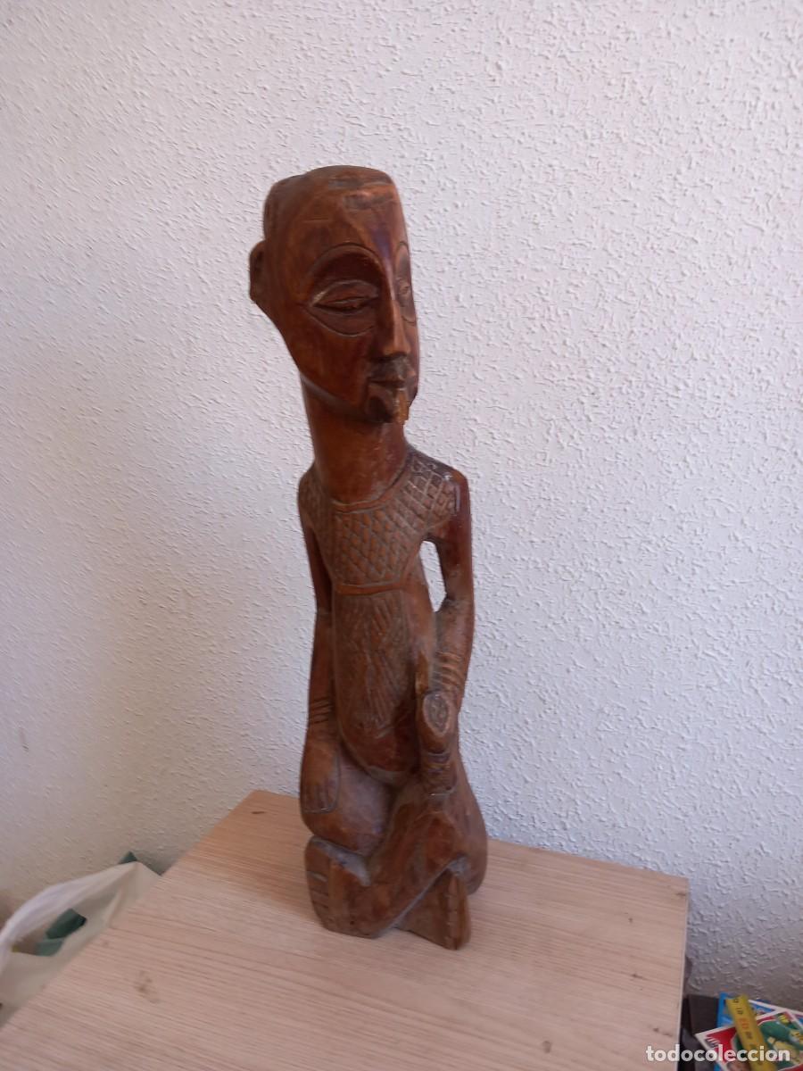 Arte: TALLA DE MADERA AFRICANA 52 CM - Foto 1