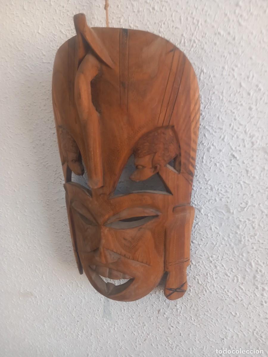 Arte: MASCARA AFRICANA 40 CM - Foto 4
