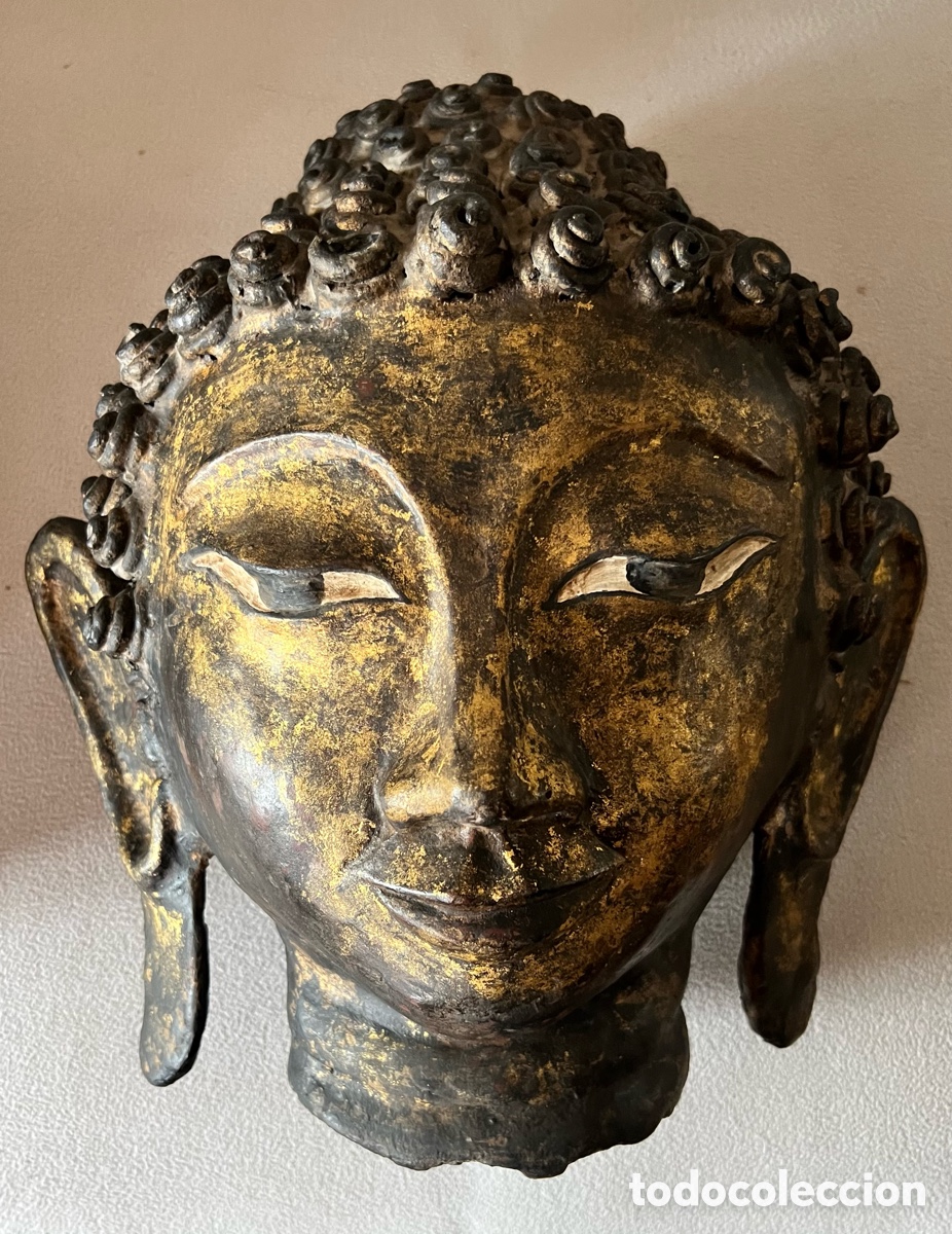 Arte: Antiguo Thayo Buda de Birmania - Foto 2