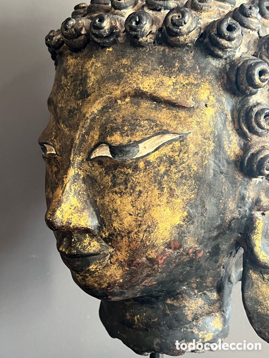 Arte: Antiguo Thayo Buda de Birmania - Foto 3