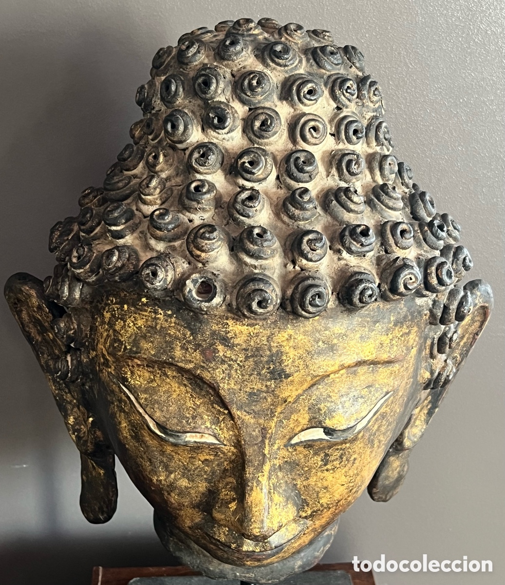 Arte: Antiguo Thayo Buda de Birmania - Foto 13