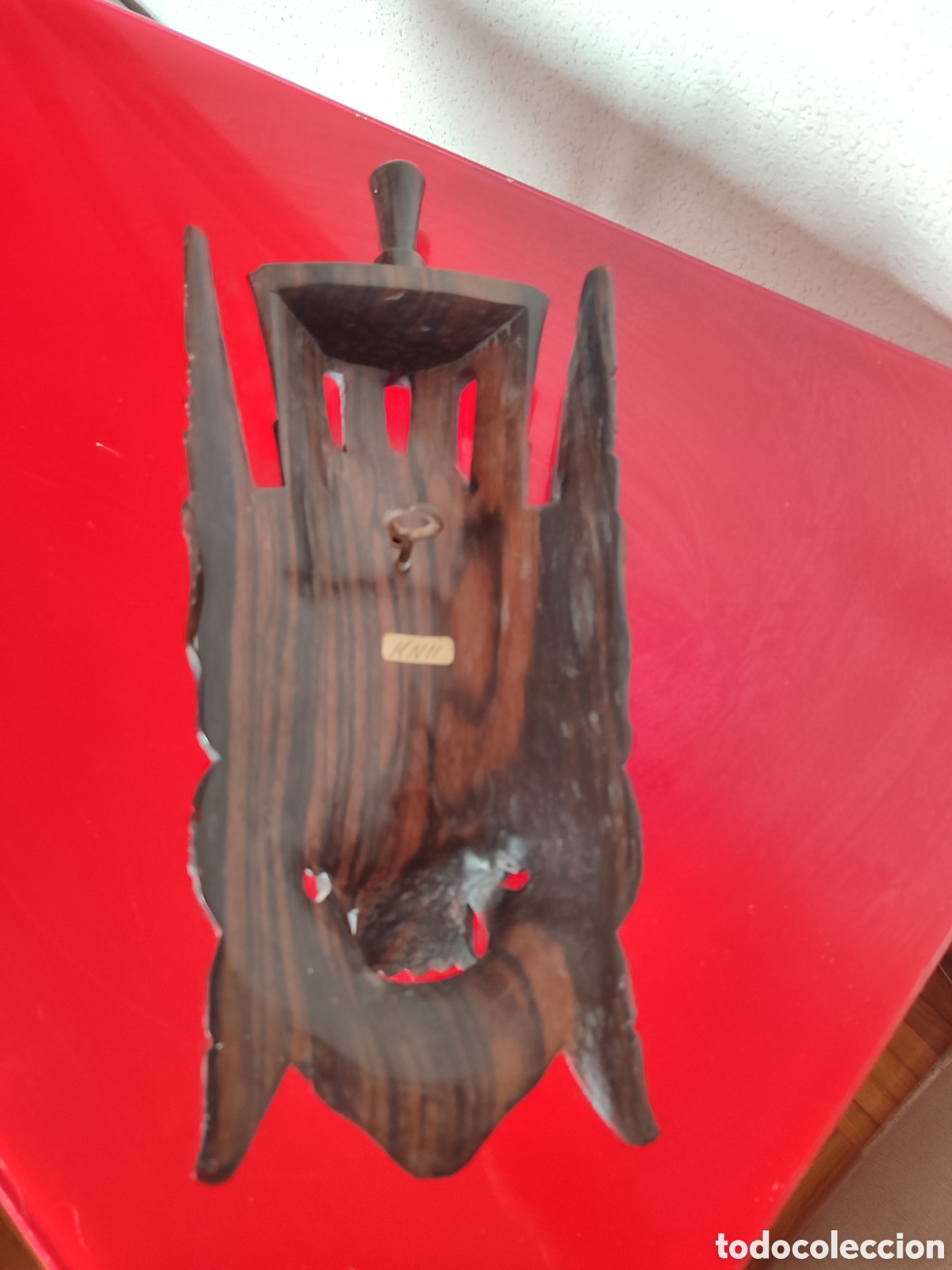 Arte: Mascara de madera asi&aacute;tica - Foto 4