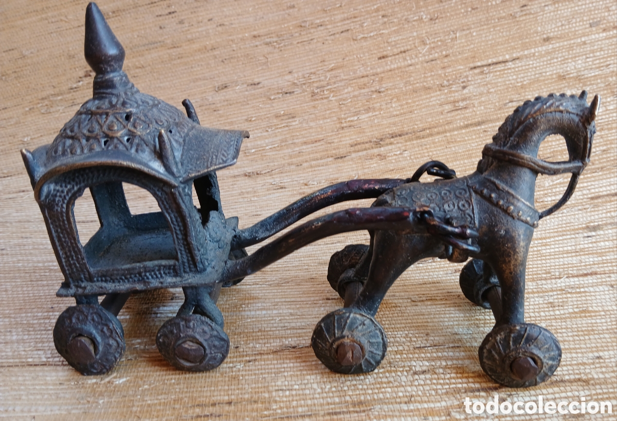 Arte: Carro de bronce (India) - Foto 4