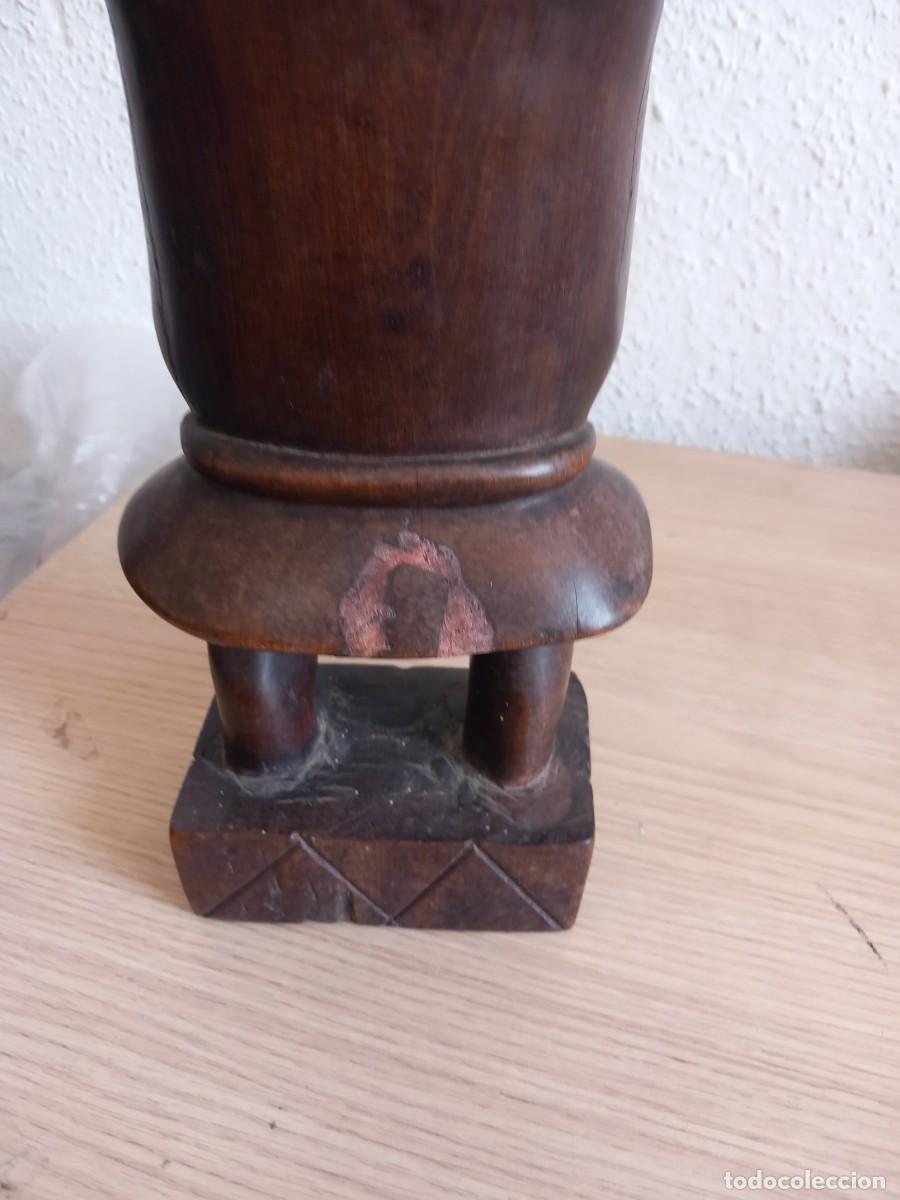 Arte: TALLA DE MADERA AFRICANA 45 CM - Foto 8