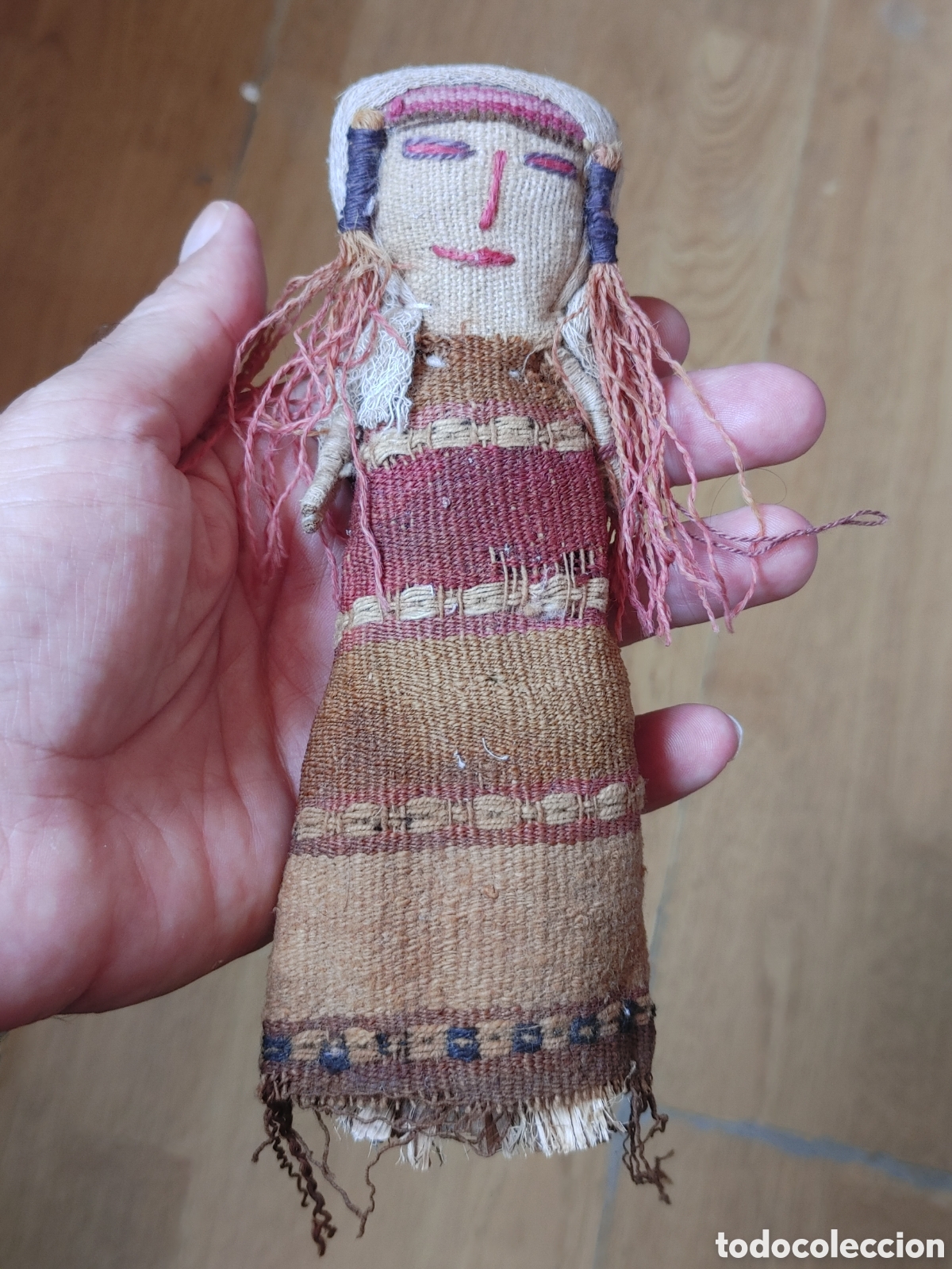 Arte: Antiguas mu&ntilde;ecas chancay. Peru. - Foto 3
