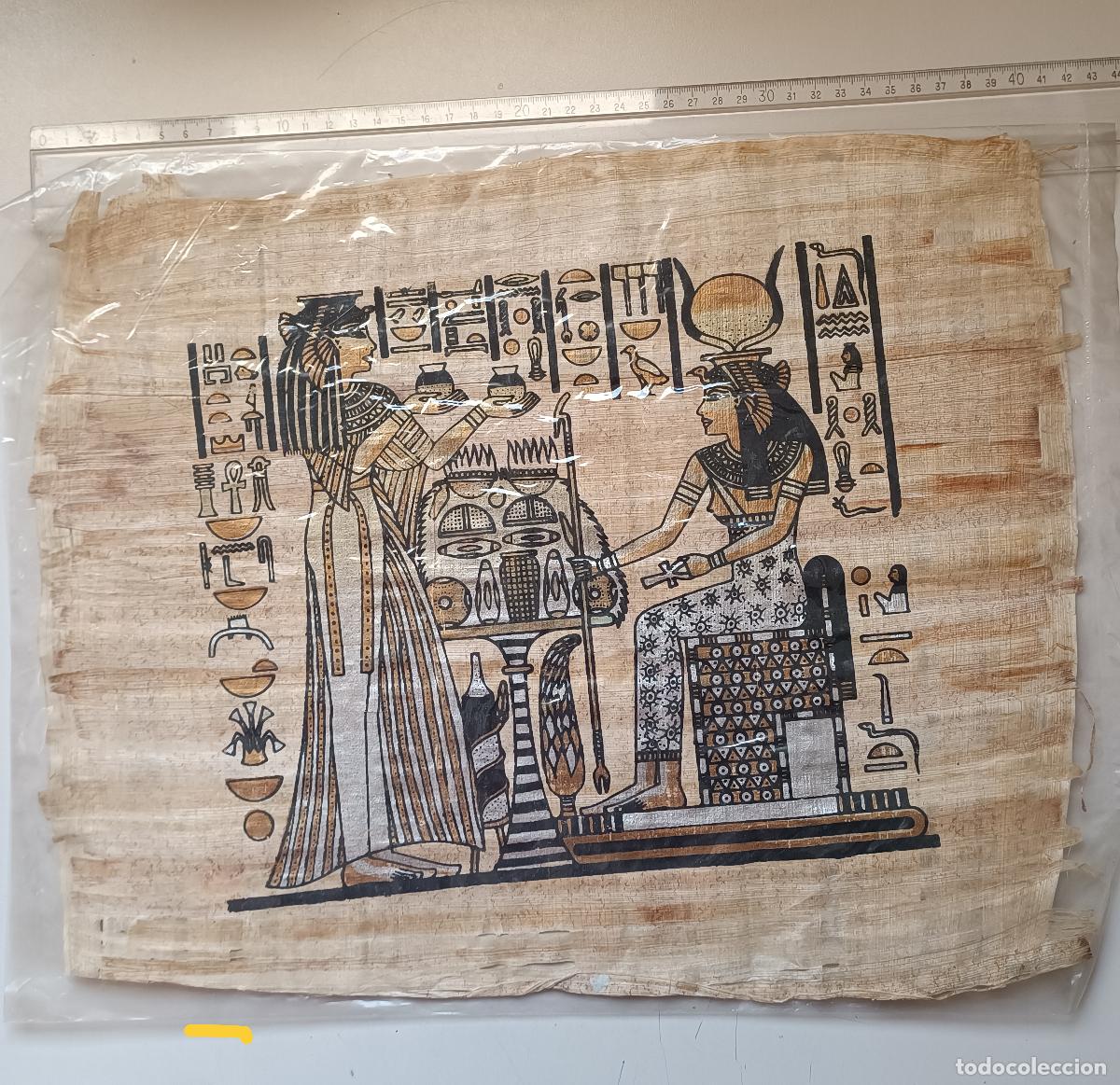 Arte: LOTE DE 14 PAPIROS ORIGINALES GRANDES - Foto 3