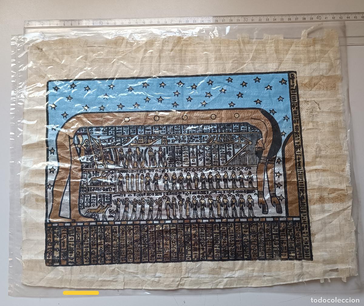 Arte: LOTE DE 14 PAPIROS ORIGINALES GRANDES - Foto 4