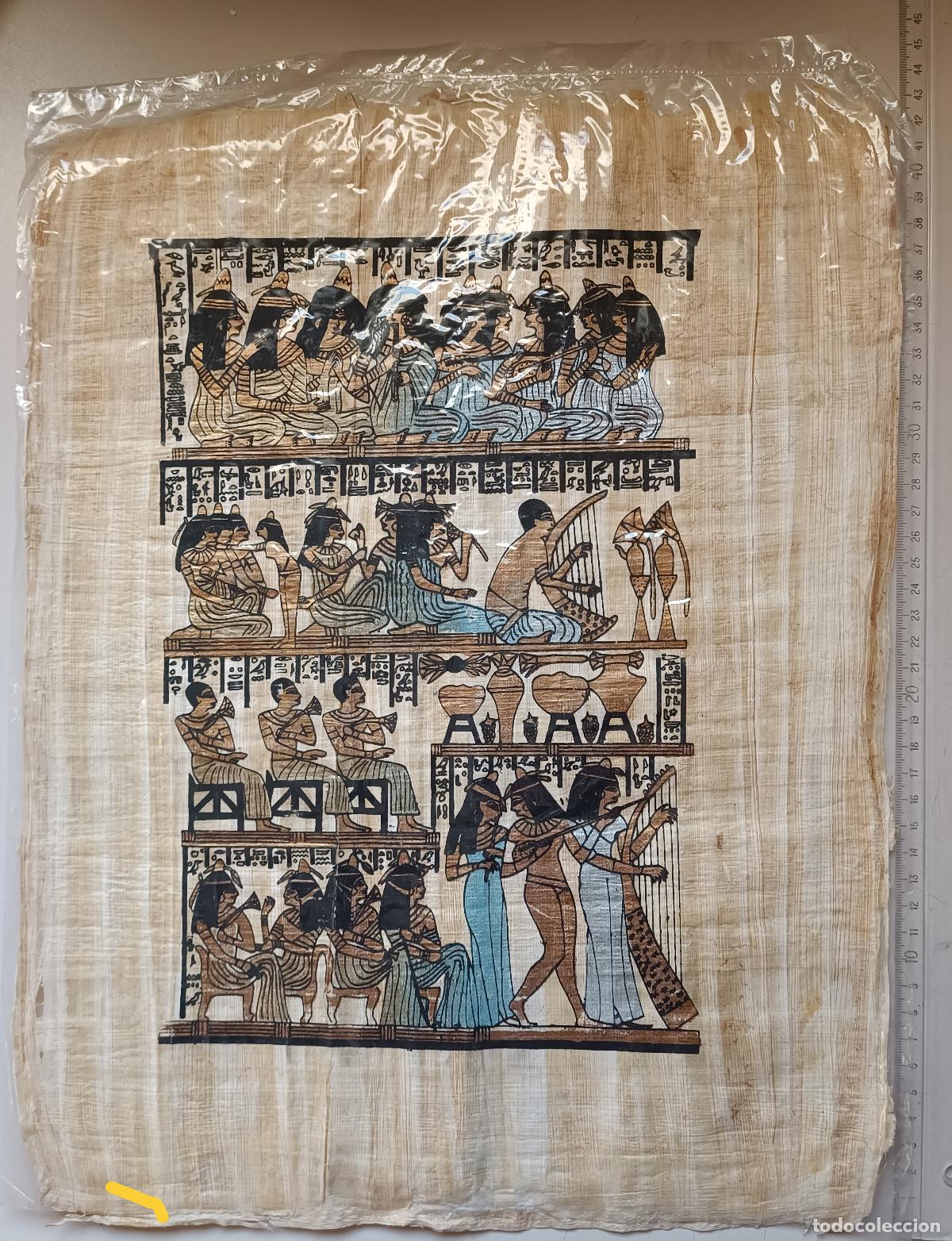 Arte: LOTE DE 14 PAPIROS ORIGINALES GRANDES - Foto 6