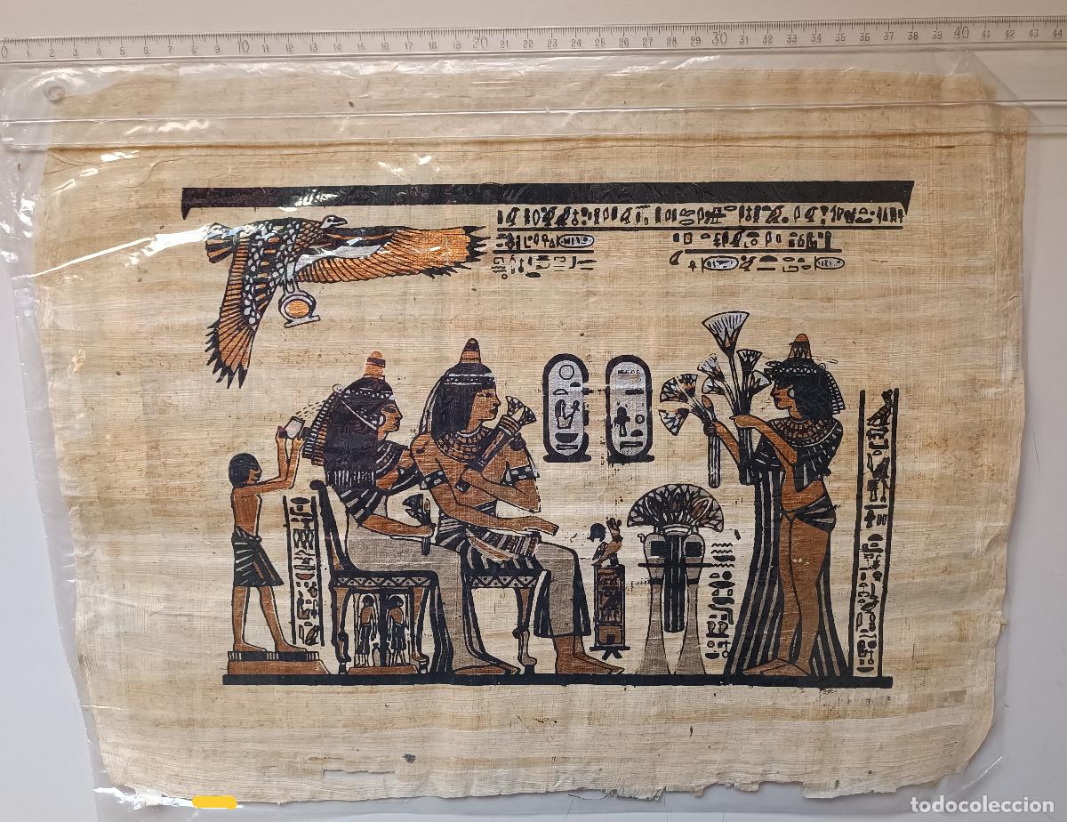 Arte: LOTE DE 14 PAPIROS ORIGINALES GRANDES - Foto 10