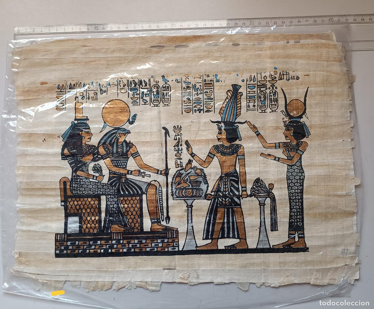 Arte: LOTE DE 14 PAPIROS ORIGINALES GRANDES - Foto 11
