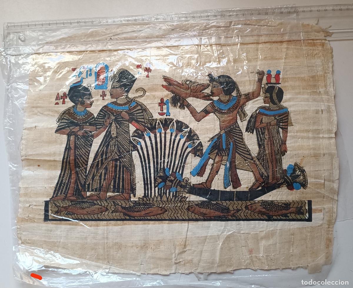 Arte: LOTE DE 14 PAPIROS ORIGINALES GRANDES - Foto 12