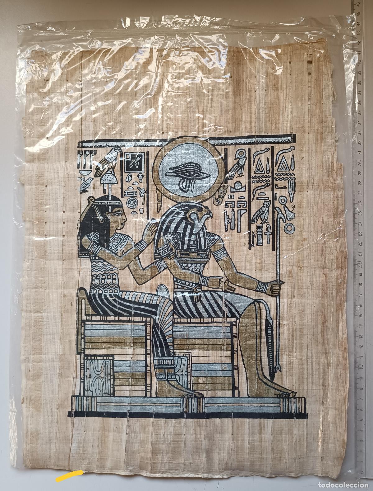 Arte: LOTE DE 14 PAPIROS ORIGINALES GRANDES - Foto 13