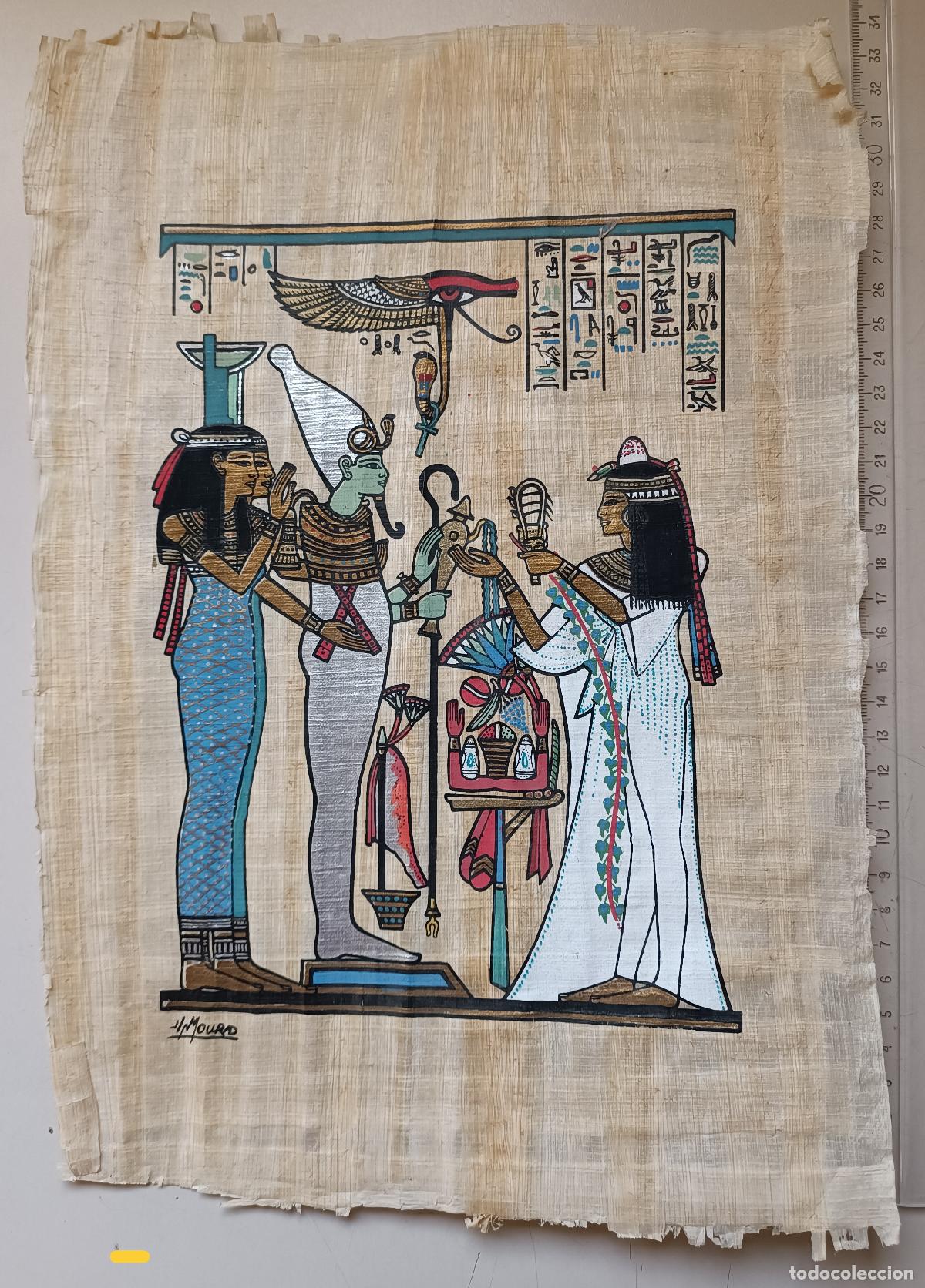 Arte: LOTE DE 14 PAPIROS ORIGINALES GRANDES - Foto 14