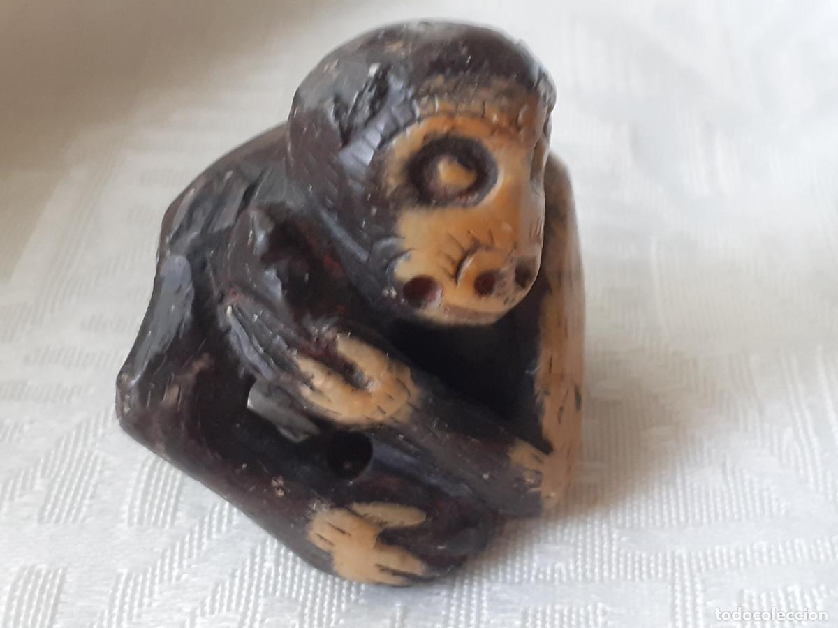 Arte: Netsuke de piedra tallado - Foto 2