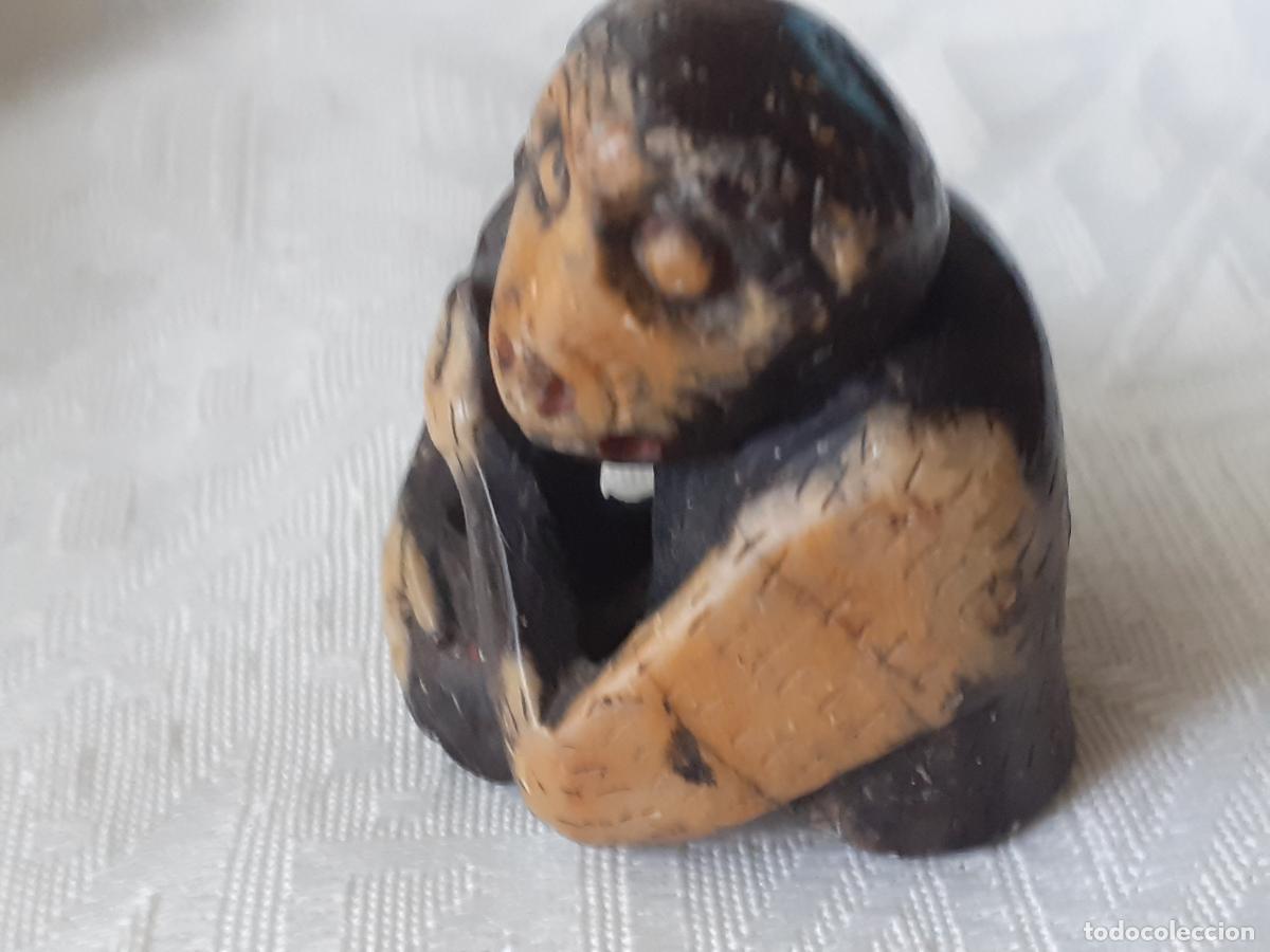 Arte: Netsuke de piedra tallado - Foto 3