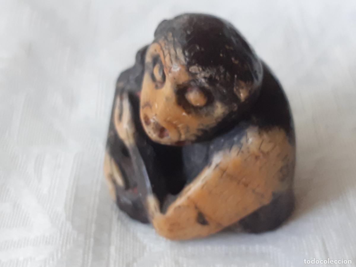 Arte: Netsuke de piedra tallado - Foto 7