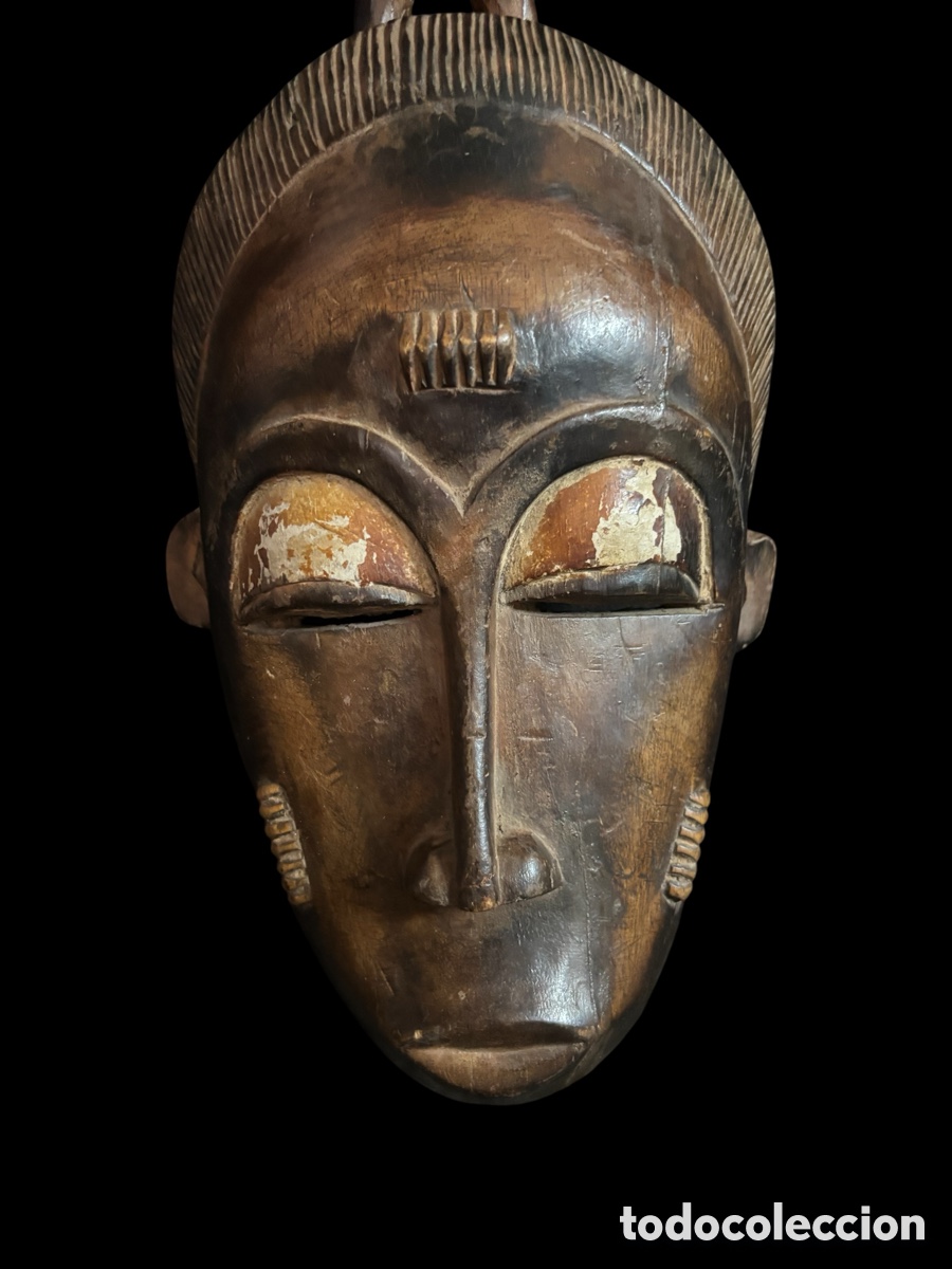 Arte: M&aacute;scara africana en madera - Foto 3