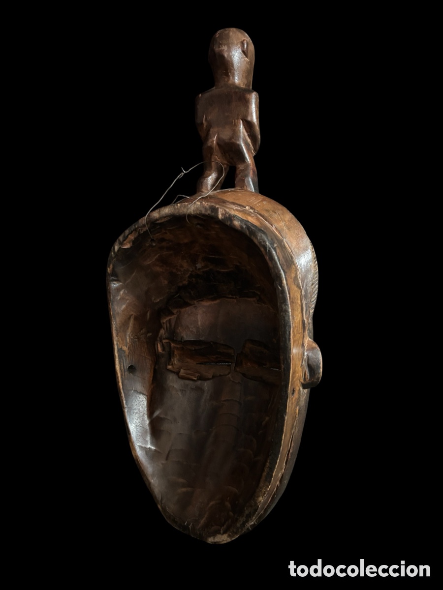 Arte: M&aacute;scara africana en madera - Foto 4