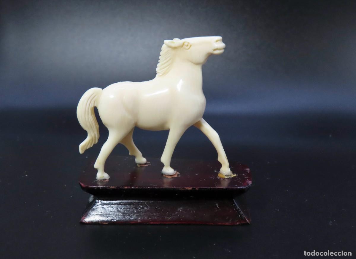 Arte: CABALLO CHINO MARFIL - Foto 1