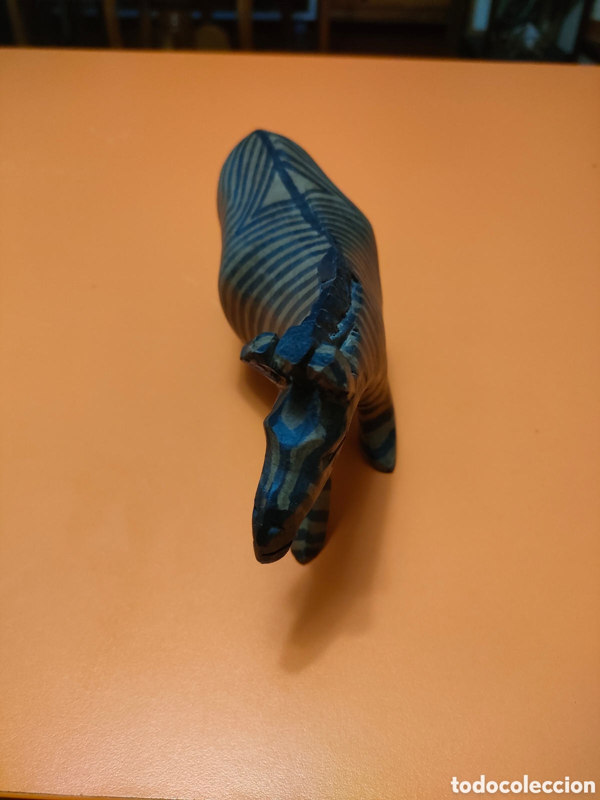 Arte: Cebra en madera hecha a mano - Foto 2