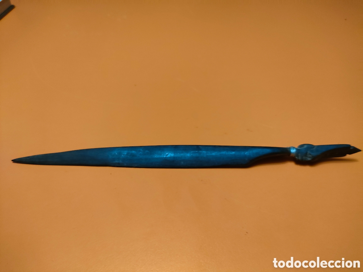 Arte: Peque&ntilde;o abrecartas africano - Foto 1