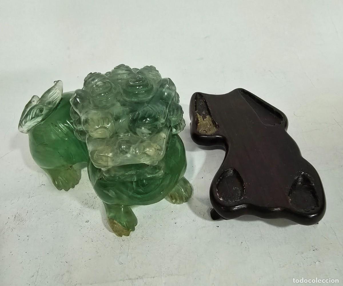 Arte: Leon de Fo Jade&iacute;ta verde - Foto 1