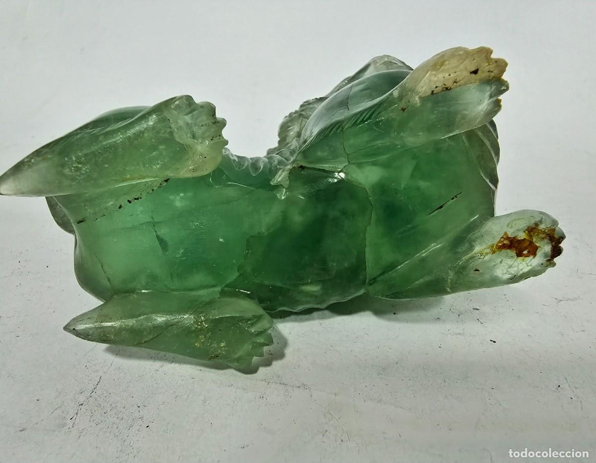 Arte: Leon de Fo Jade&iacute;ta verde - Foto 5