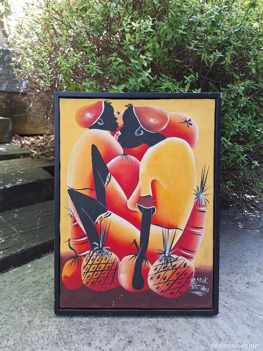 Arte: Cuadro dominicano: Vendedoras - Foto 1