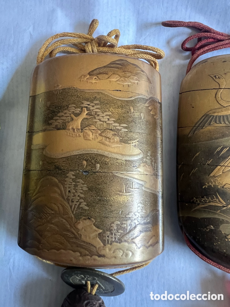 Arte: Inro cajas Japonesas - Foto 5