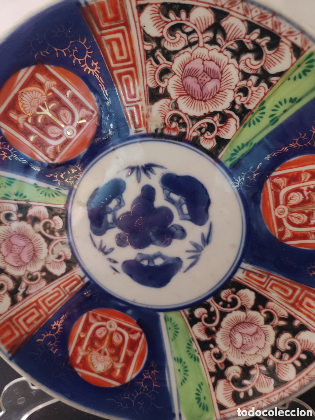 Arte: Plato de porcelana de Imari - Foto 2