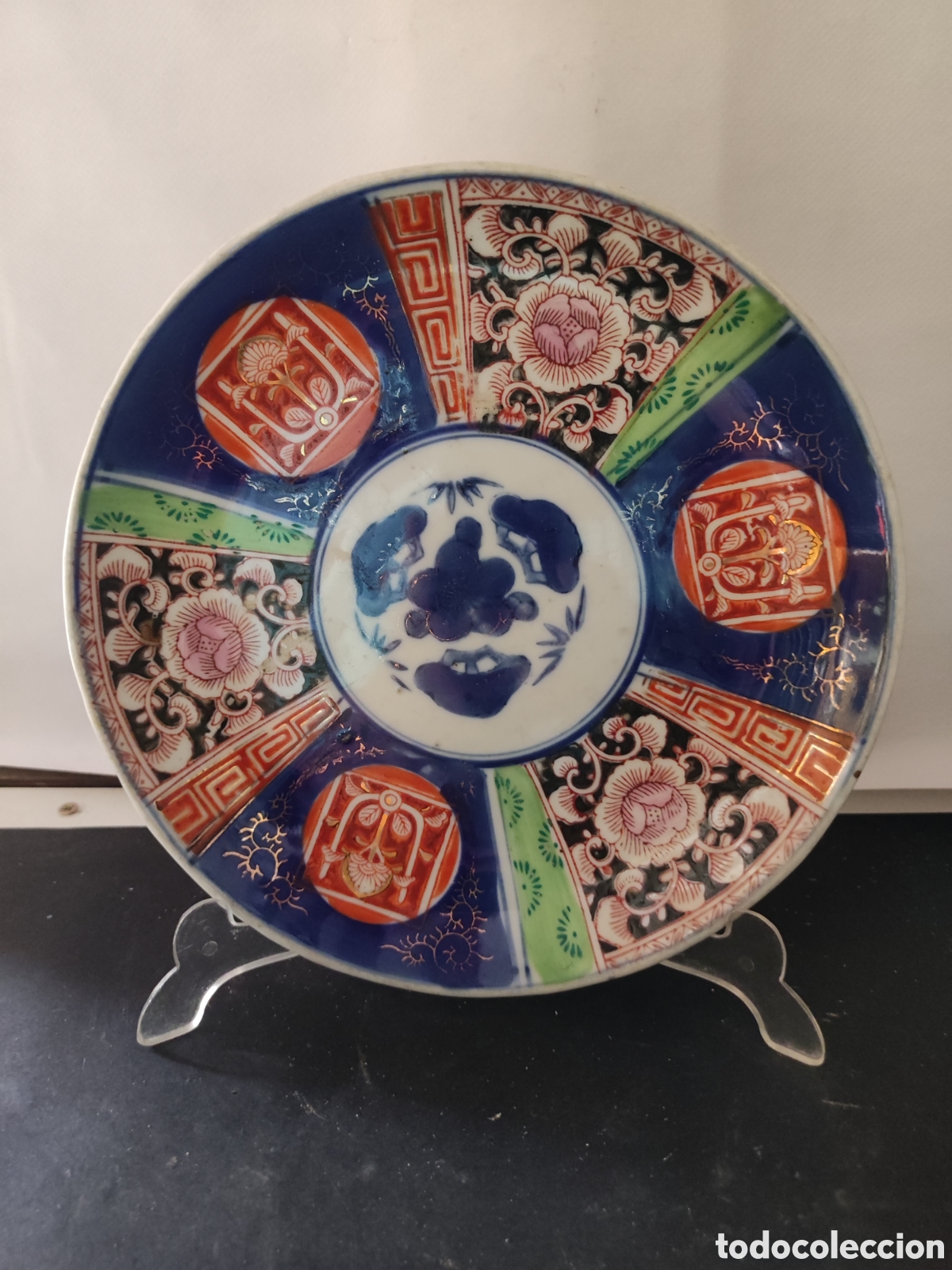 Arte: Plato de porcelana de Imari - Foto 1