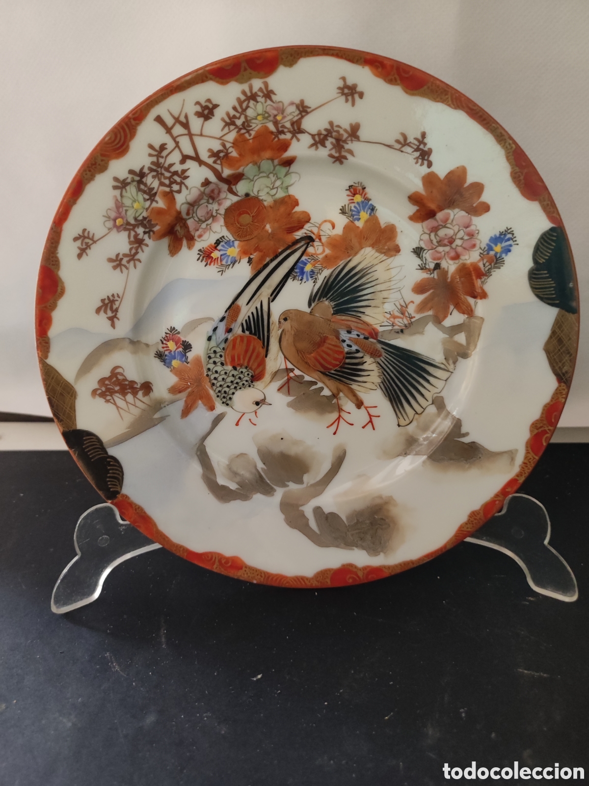 Arte: Plato de porcelana de Imari - Foto 1