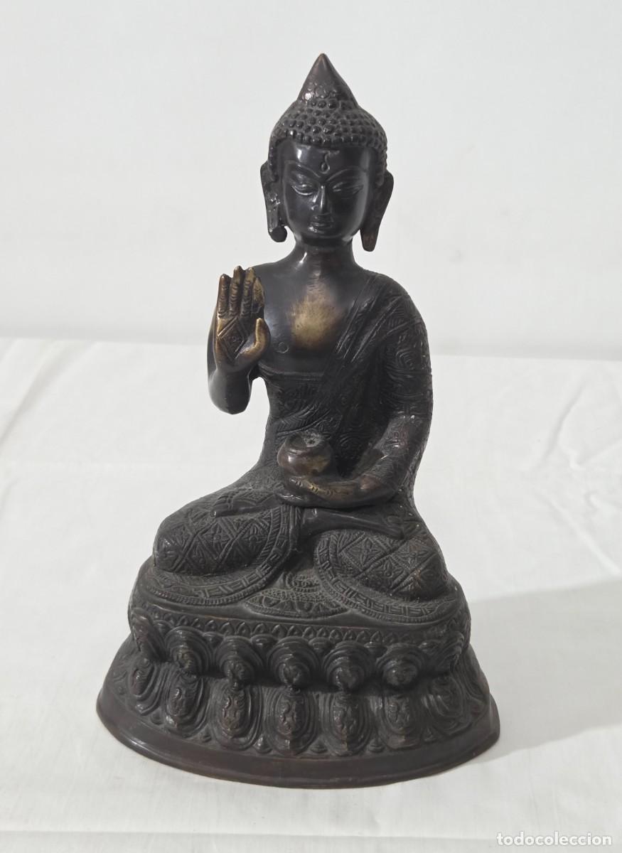 Arte: Figura de bronce Budha - Foto 1