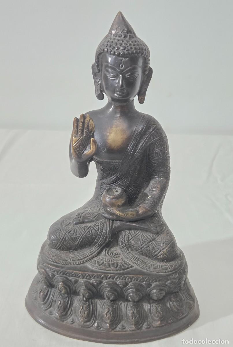 Arte: Figura de bronce Budha - Foto 2