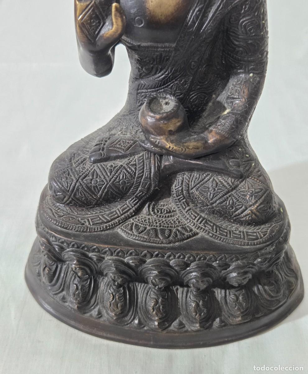 Arte: Figura de bronce Budha - Foto 3