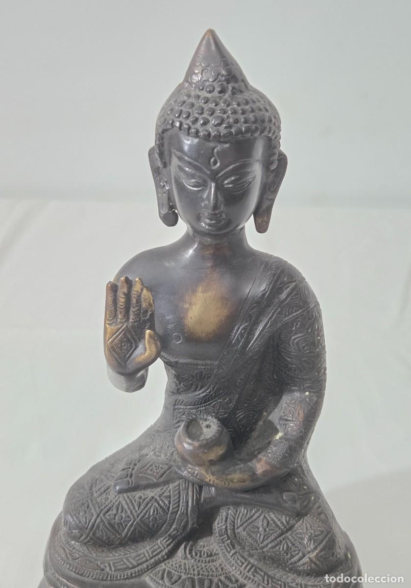Arte: Figura de bronce Budha - Foto 4