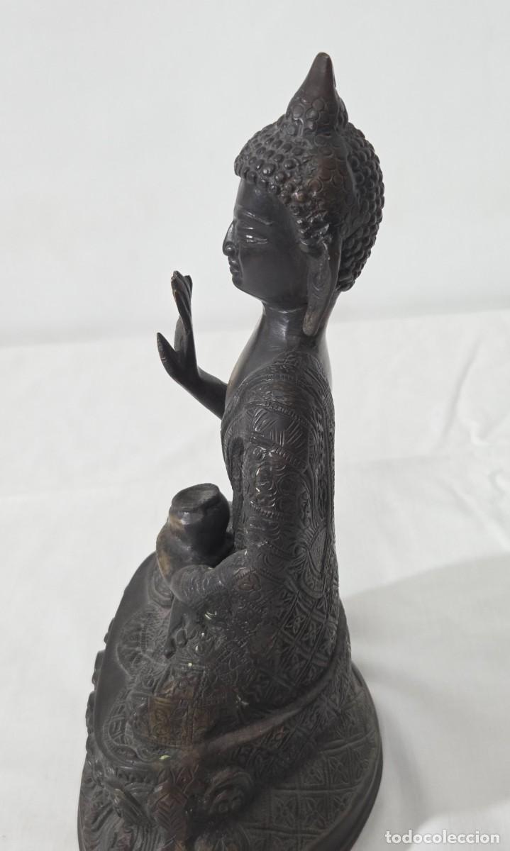 Arte: Figura de bronce Budha - Foto 7