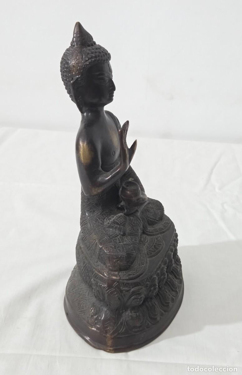 Arte: Figura de bronce Budha - Foto 11